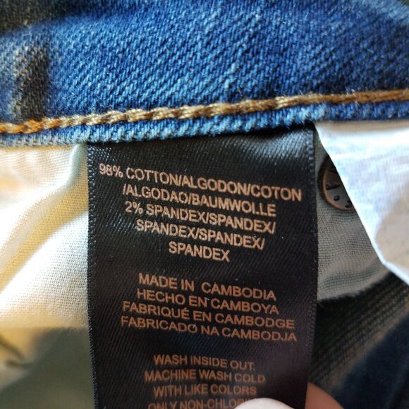 Frye Women's 12 Veronica Cropped Skinny Midrise Jeans WMS9BDP03 8012769 - Picture 10 of 12